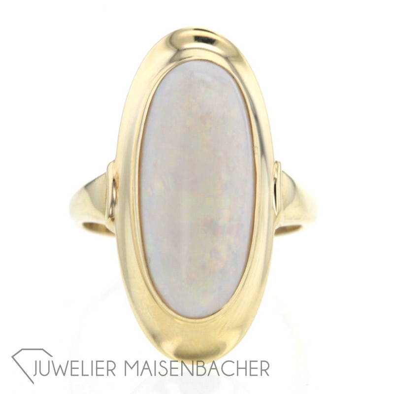 Gold-Ring Edelopal