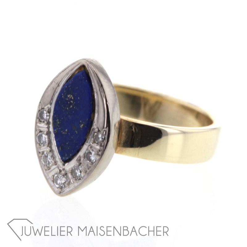 Ring Ellipse Lapislazuli