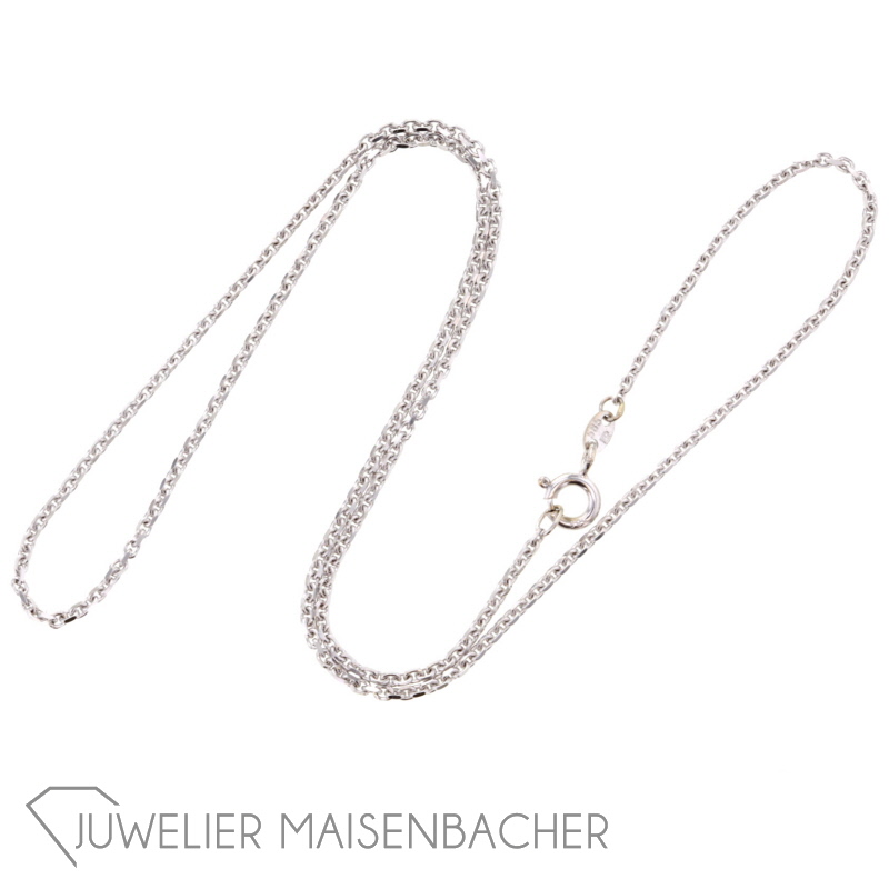 Weißgoldkette diamantiert