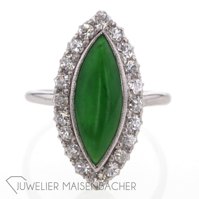 Ring Ellipse Jade