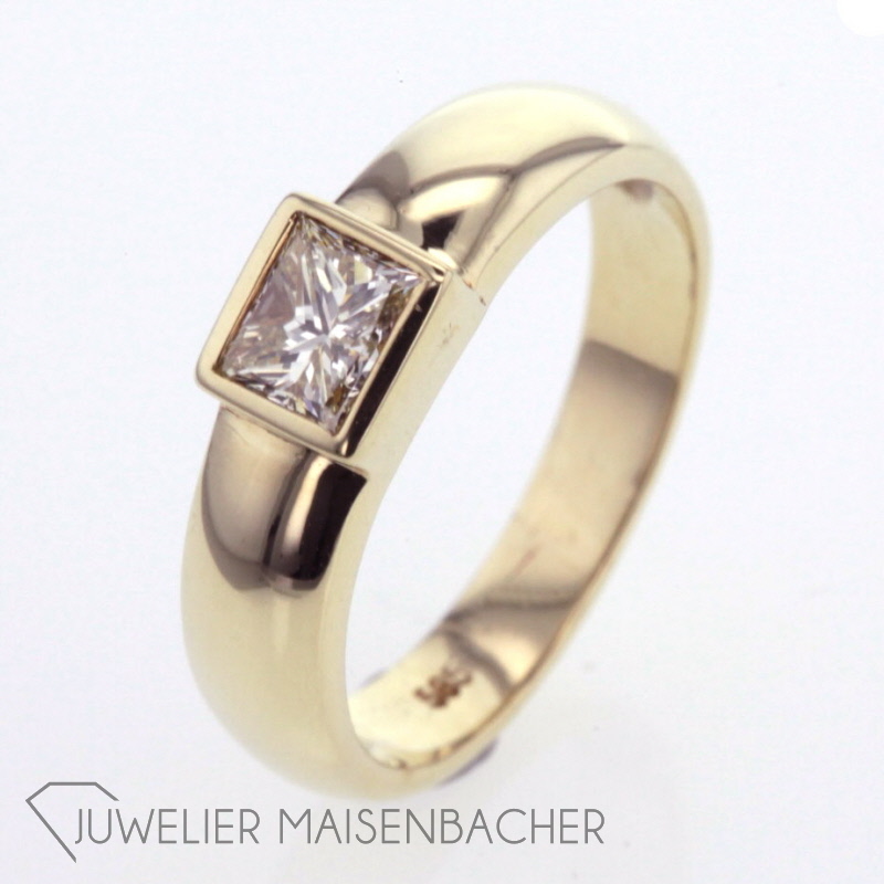 Solitairering Princess Gold W 52