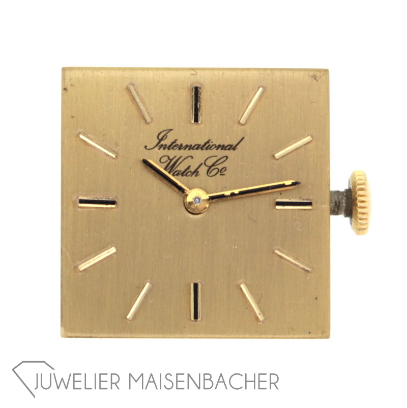 International Watch Company AG Uhrwerk Cal. 412, Handaufzug, Baujahr 1972