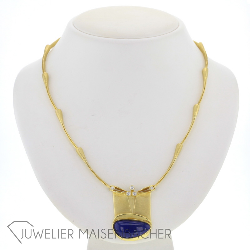 Design-Collier *Lapislazuli* Gold