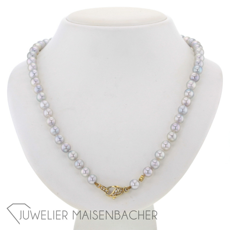 Perlenkette Schoeffel Diamantkarabiner