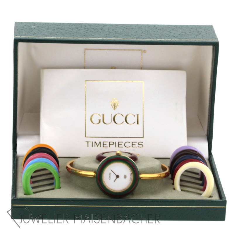 Gucci Damenarmbanduhr 1100M, Quarz