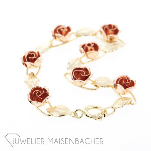 Teka Schmuckset *Rose* Armband und Anhänger