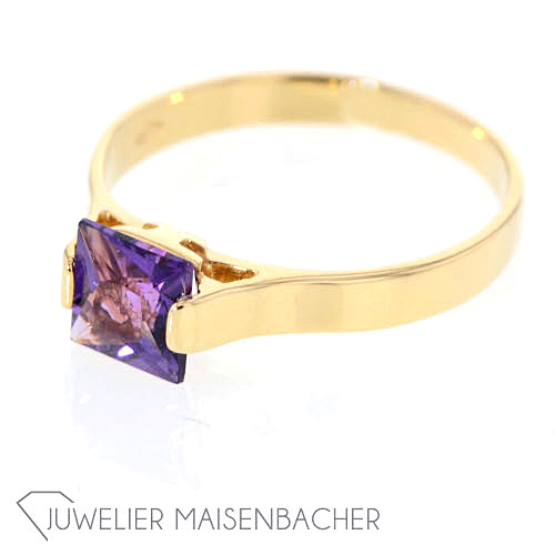 Solitär-Ring *Amethyst*, RG 55