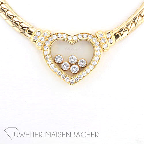 Chopard *Happy Diamonds* Collier Herz, umgearbeitet