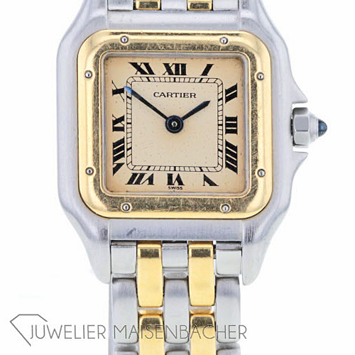 Cartier Panthere Lady Quarz, Cal. 66, Edelstahl/ Gold