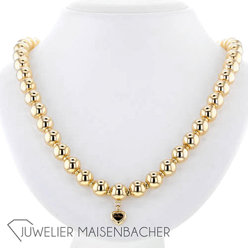 Chopard *Les Chaines* Collier-Kugel-Kette Gelbgold