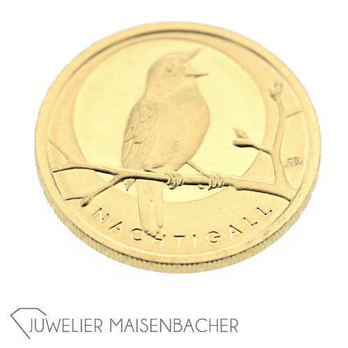 Goldmünze 20 Euro *Nachtigall* 2016