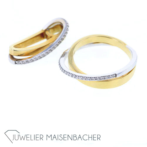 Schmuckset *Croise*, Ring und Anhänger