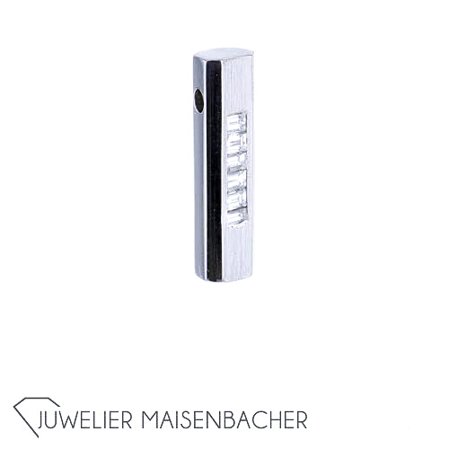 Klassischer Design-Anhänger mit 6 Diamanten