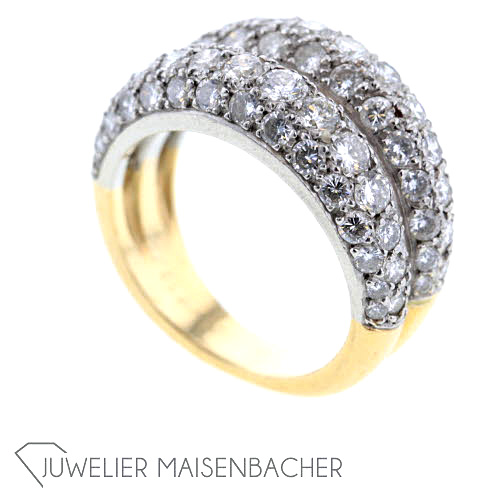 Cartier Ring mit Brillanten