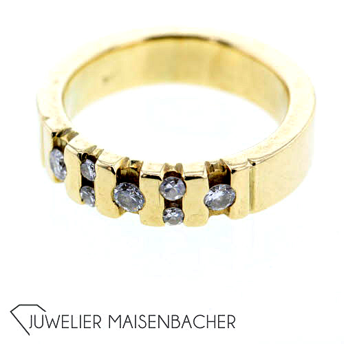 Diamant-Band-Ring, Ringgröße 52