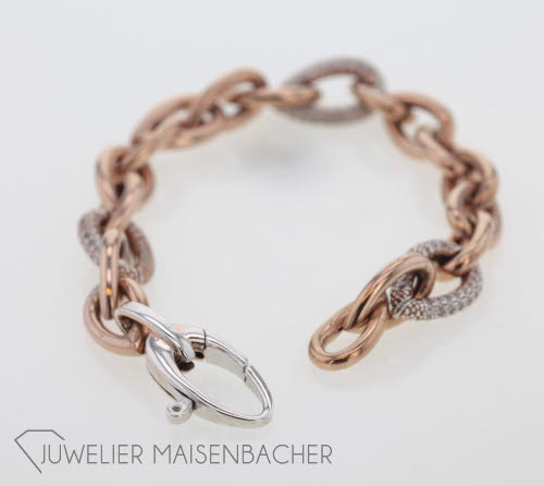 Silber Armband Rosé