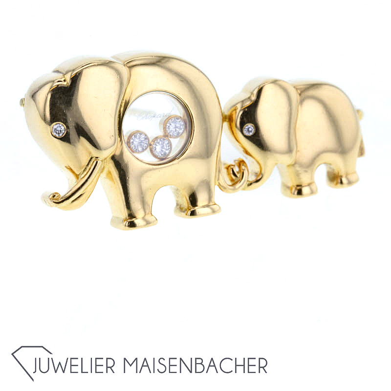 Chopard Happy Diamonds Brosche *Elephant*