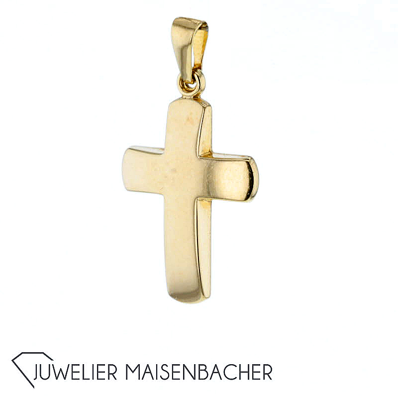 Schlichter Anhänger Kreuz