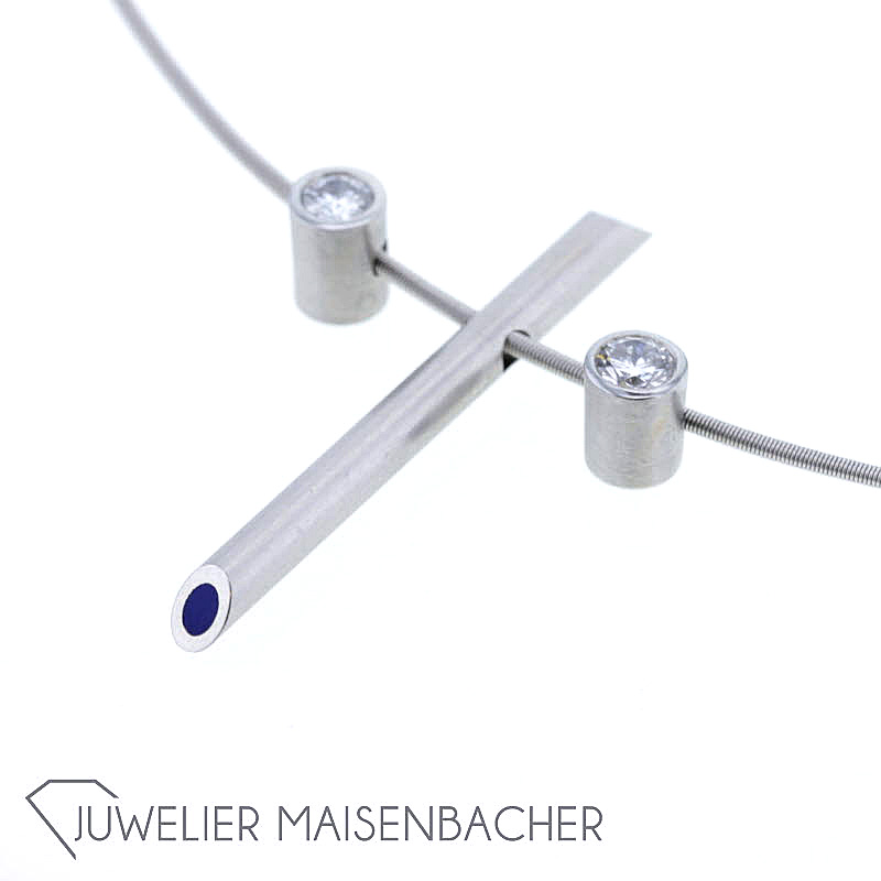 Niessing Collier mit 3 Anhängern *Platin*