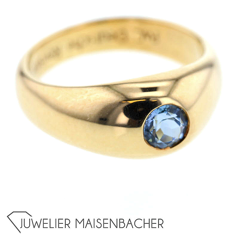 Ring mit Edelstein *Aquamarin* PWC Deutsche Revision Gold