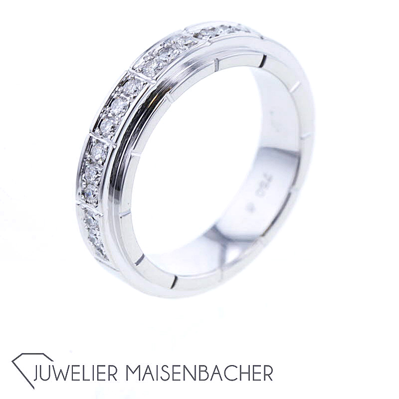 Bandring *Brillant*, Weißgold, Ringgröße 52