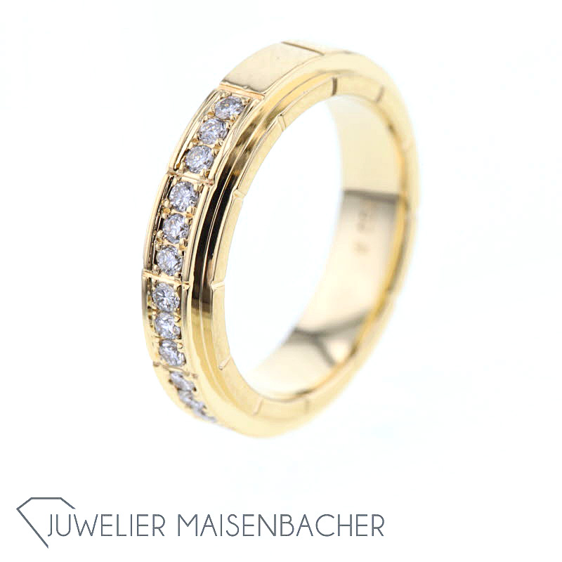 Bandring *Brillant*, Gelbgold, Ringgröße 52