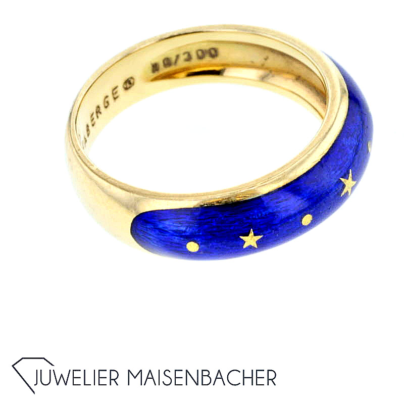 Fabergé Ring *Emaille*, Ringgröße 53