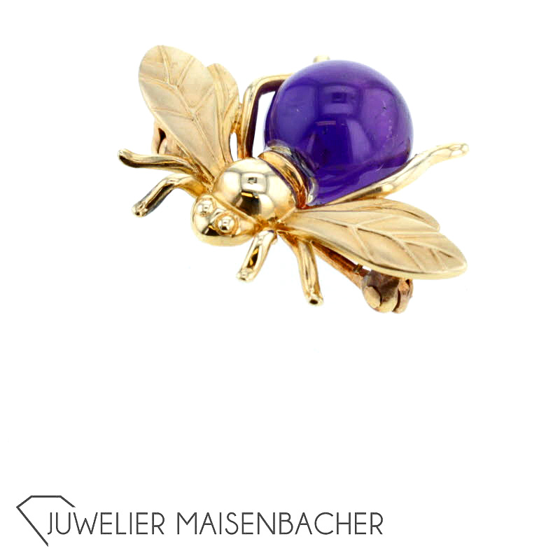 Brosche Bumblebee *Amethyst*