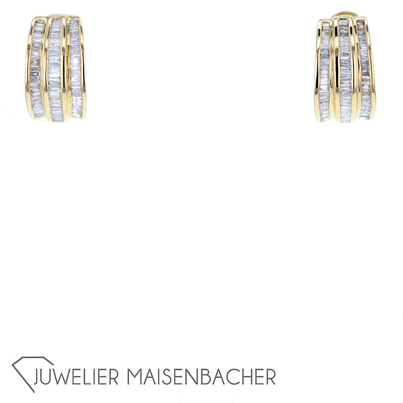 Opulente Diamant-Ohrstecker