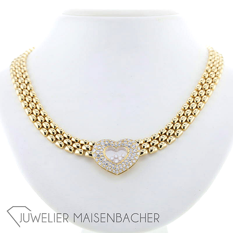 Chopard Happy Diamonds Icons *Heart* Collier Gold