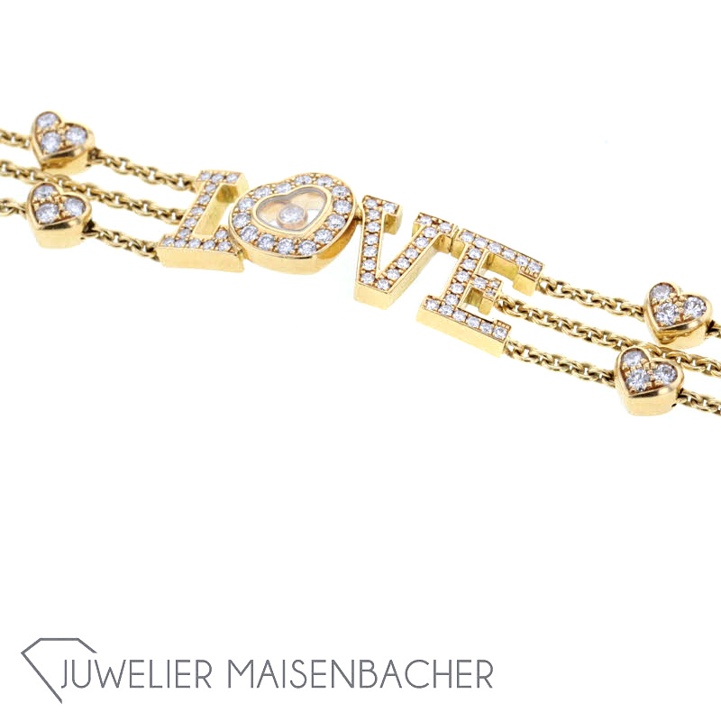 Chopard Happy Diamonds Armband *Love*, Tragelänge 17cm