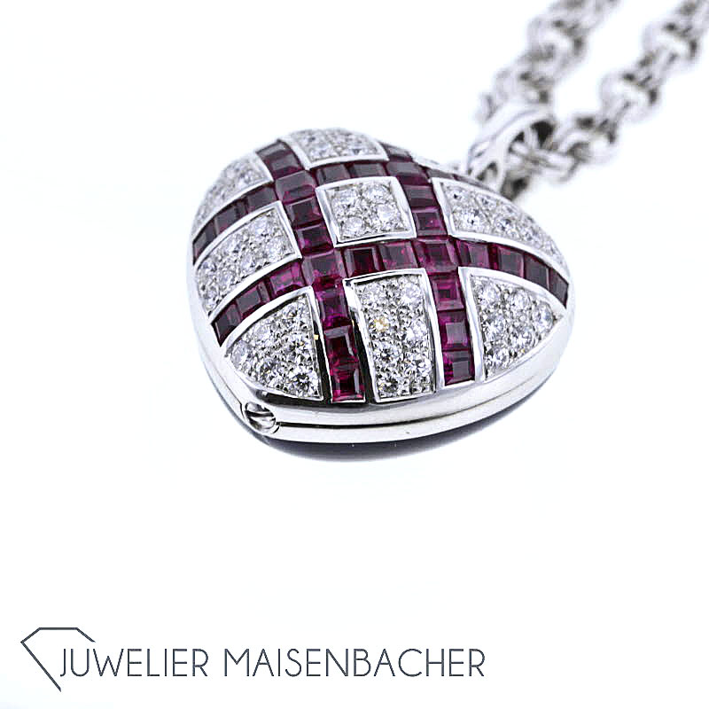 Fabergé opulenter Herz-Anhänger, Victor Mayer, limitiert, 80/150