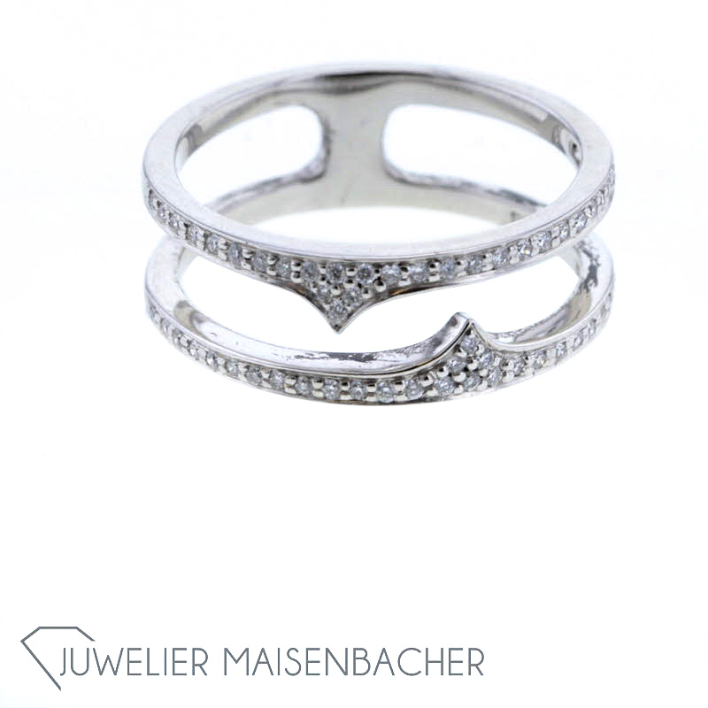 Damen Ring mit *Diamanten*