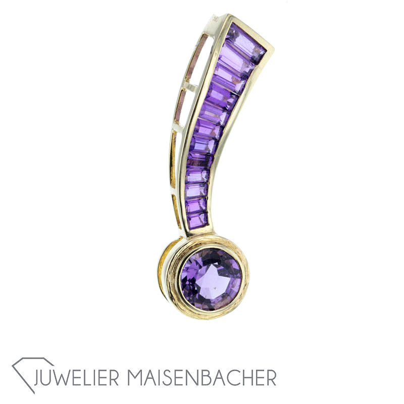 Anhänger *Amethyst* Gold