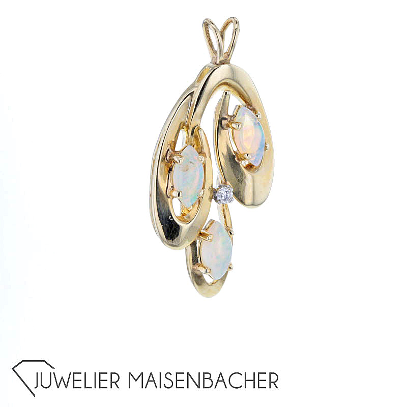 Anhänger Gelbgold *Opal*