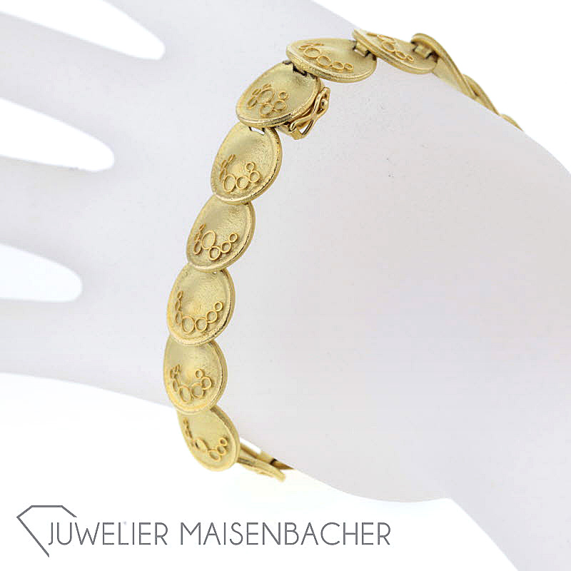 Designer-Armband, *Gelbgold*