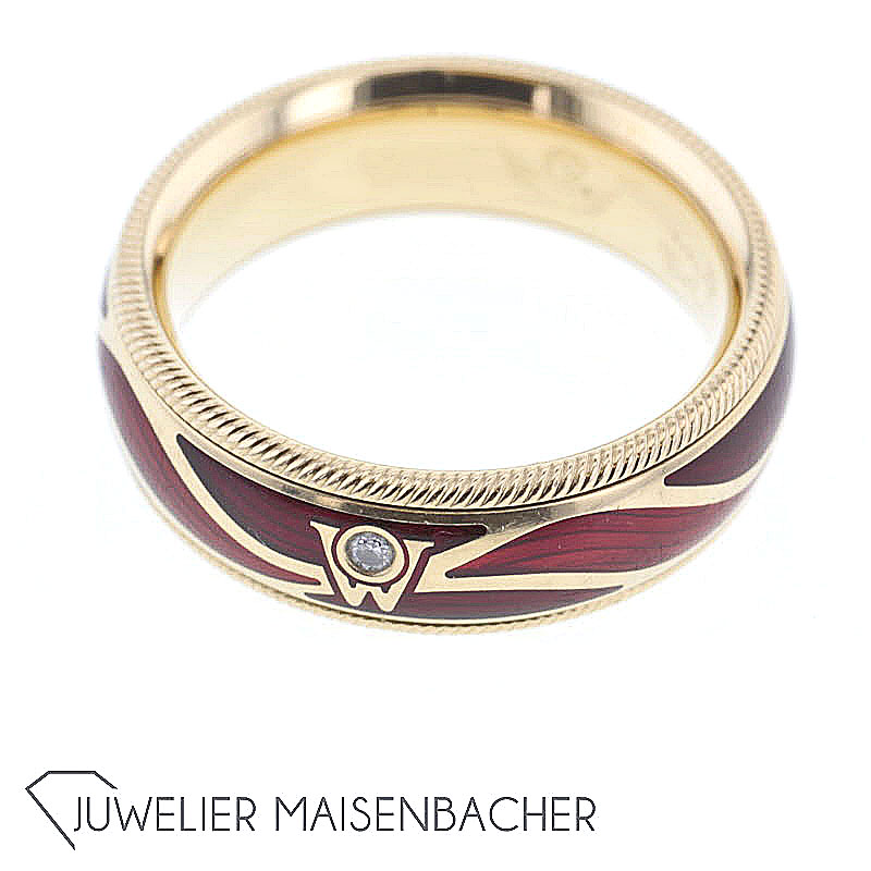 Wellendorff Ring *Feuerschimmer*, Ringgröße 57