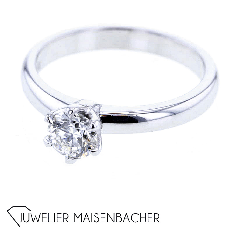 Juwelier Freisfeld Solitär-Ring, Ringgröße 52