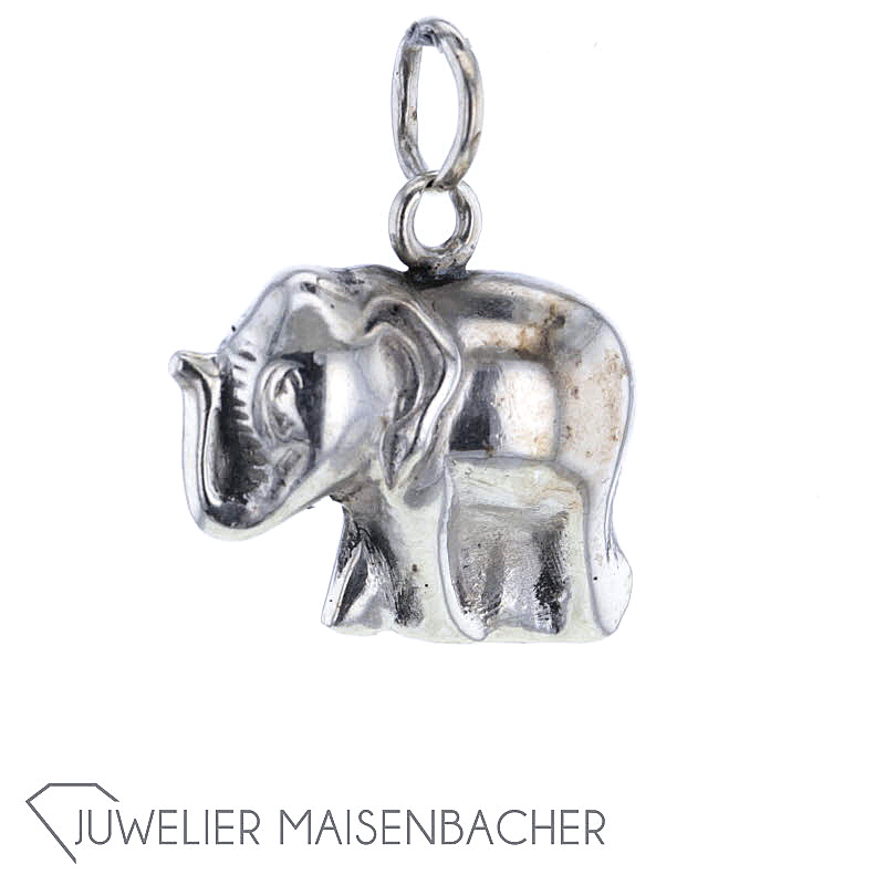 Massiver Anhänger *Elefant*