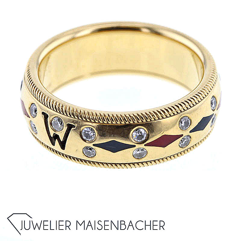 *Wellendorff* Gold Ring *Viva* Gr. 56