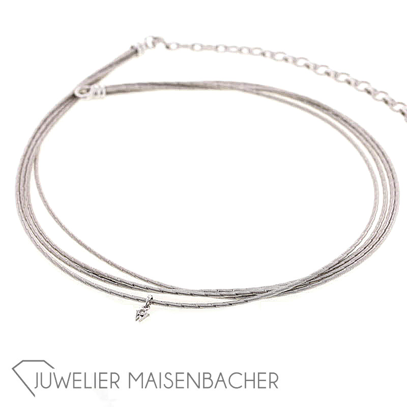 Wellendorff Collier *Sonnenglanz* mit Verlängerungskette