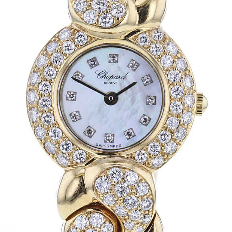 Chopard Casmir 18K. Gelbgold, Spange, Diamanten