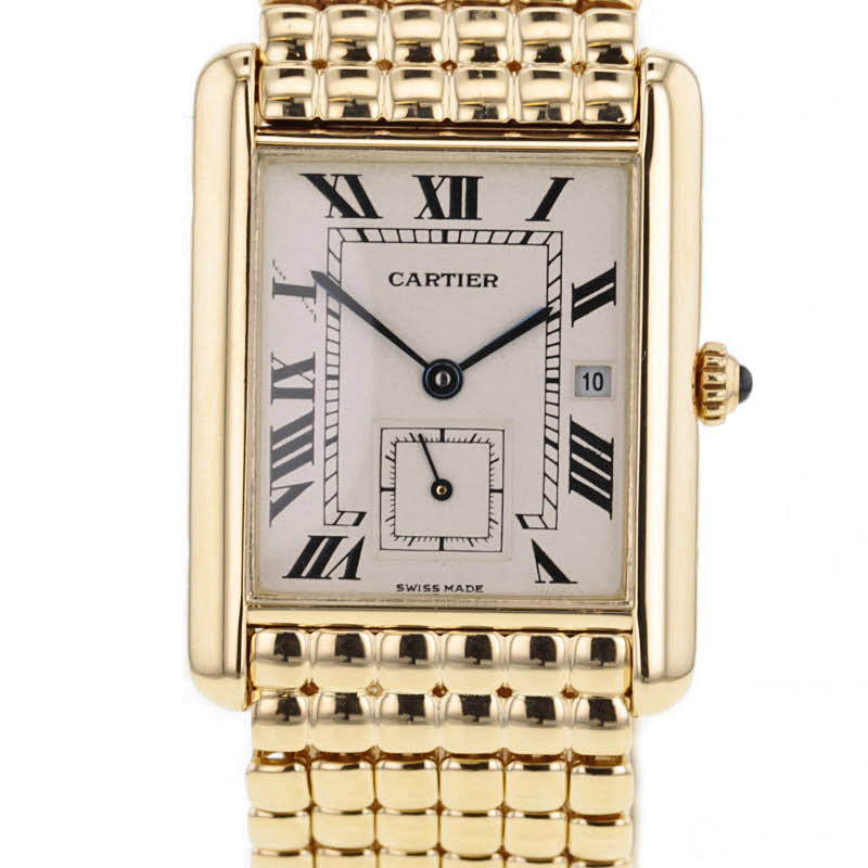 Cartier Tank Gold 750/- Quarz