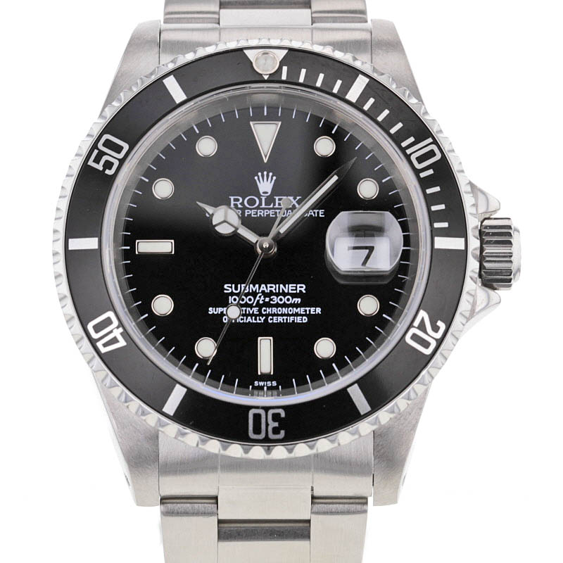 Rolex Submariner-Date 16610 Stahl