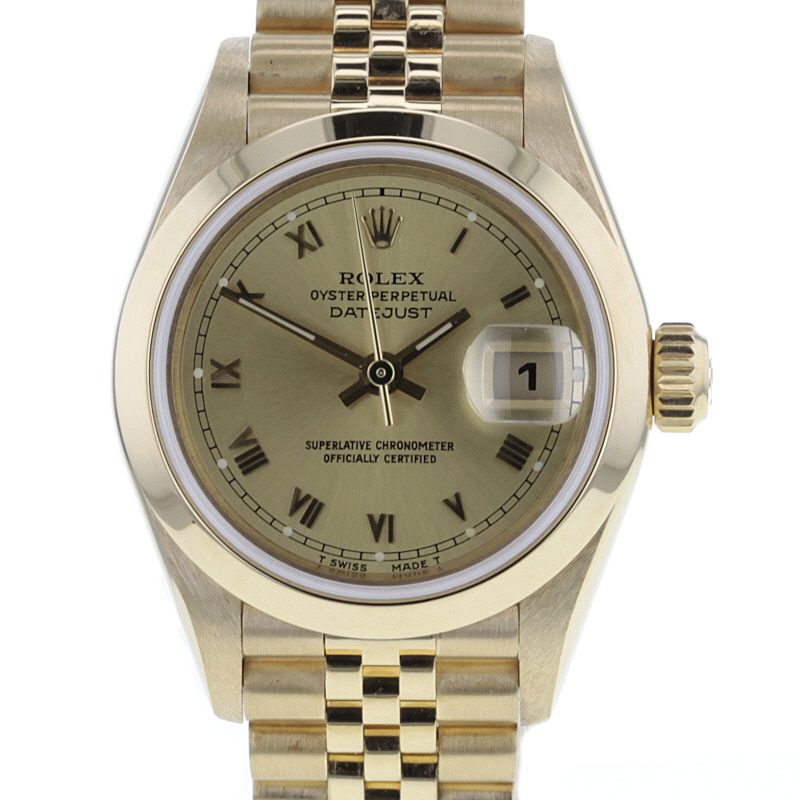 Rolex Lady Datejust 18K. Gold