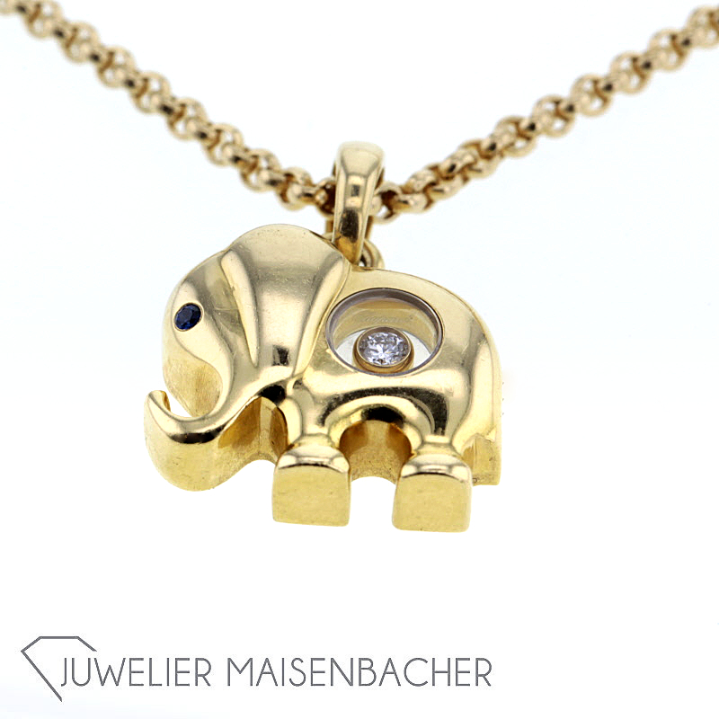 Chopard Happy Diamonds Elefant Kette