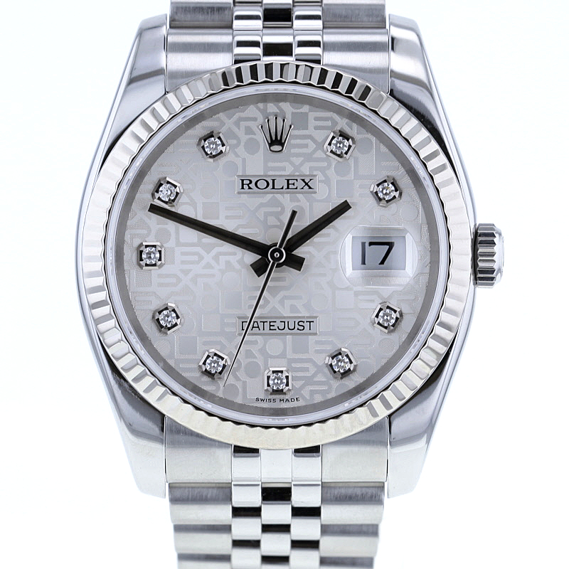 Rolex Datejust 36 Jubilé Diamanten