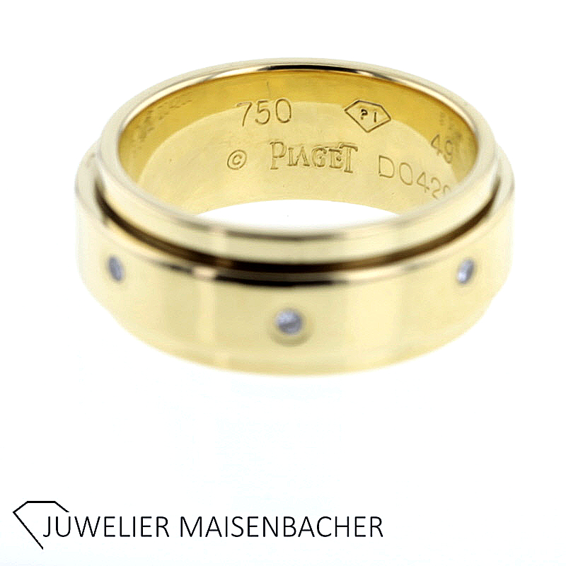 Piaget Possession Dreh-Ring mit Brillanten Gold