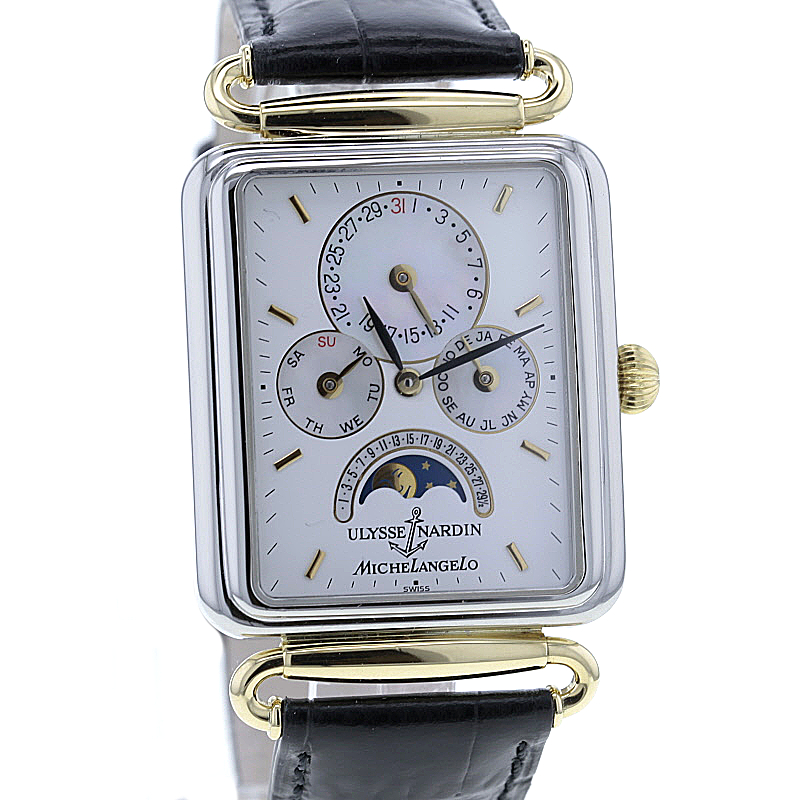 Ulysse Nardin Michelangelo Triple Calendar Moonphase