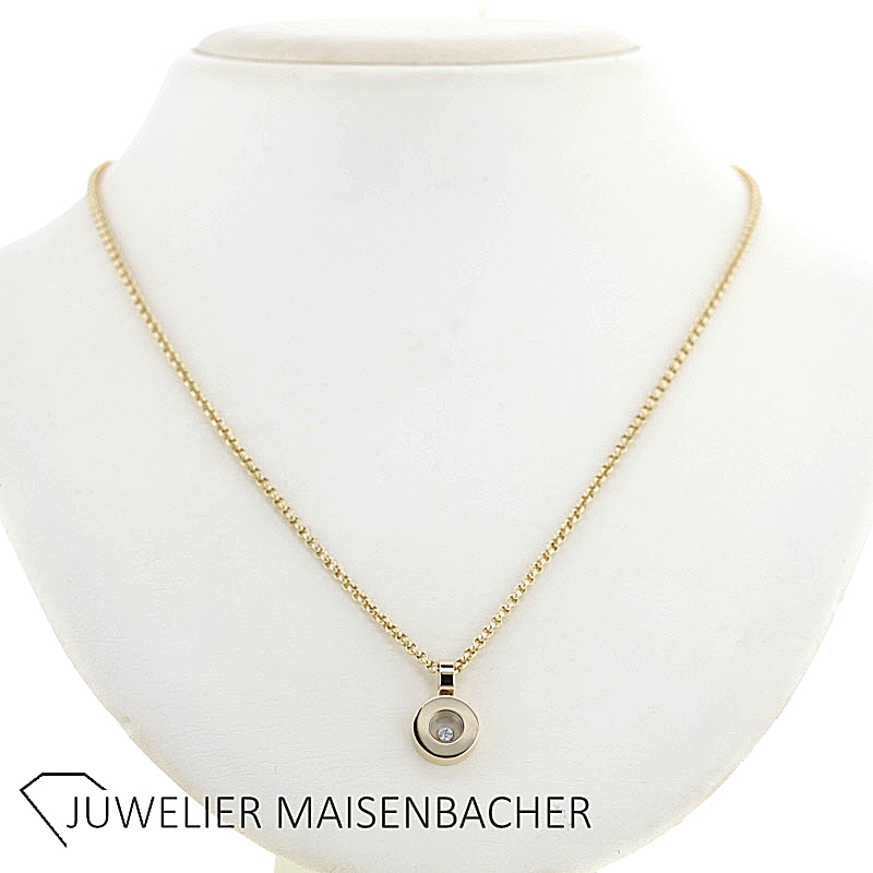 Chopard Collier mit Anhänger Happy Diamonds